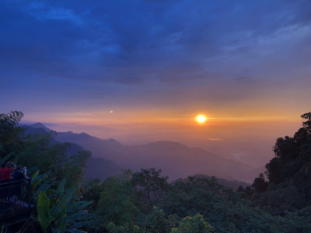 二延平步道的夕陽