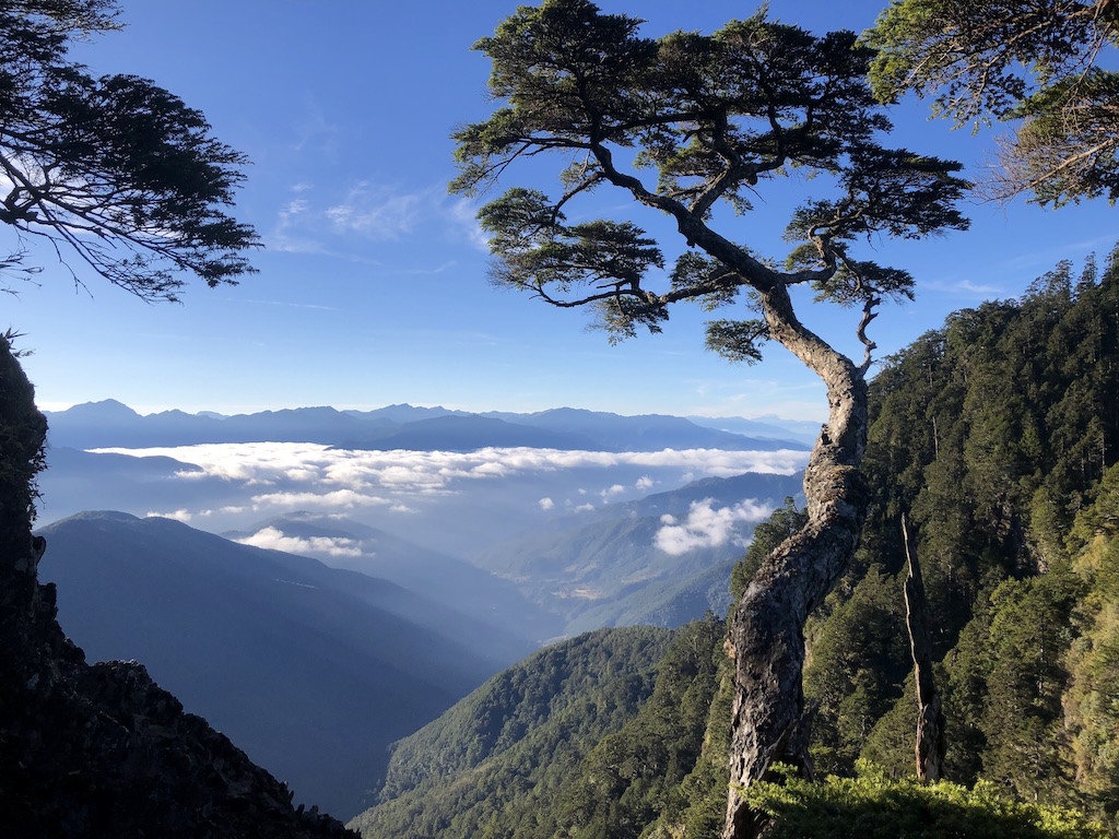 往喀拉業山的路上。